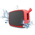 Ematic RuggedLife 15-Watt Water-Resistant Bluetooth Rechargeable Speaker and Speakerphone (Red) ESQ206RD